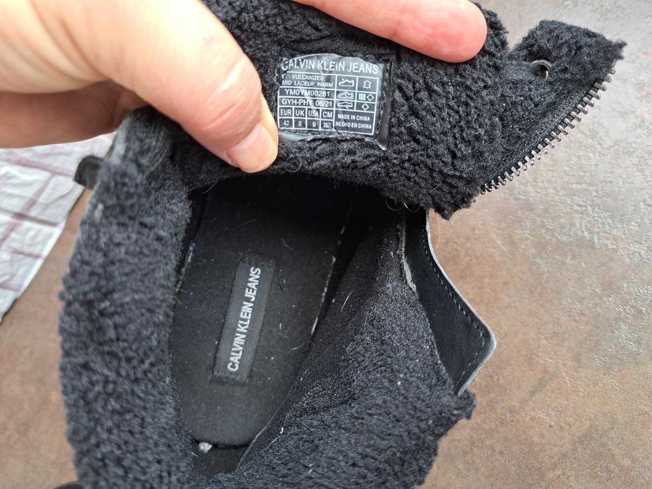 мъжки зимни обувки,боти,топли кецове,ном42 Calvin Klein