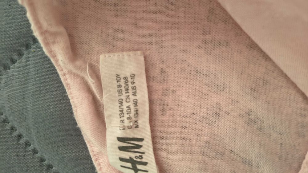 Детска рокля за момиче на възраст 8-10г. с ръст 134-140см.