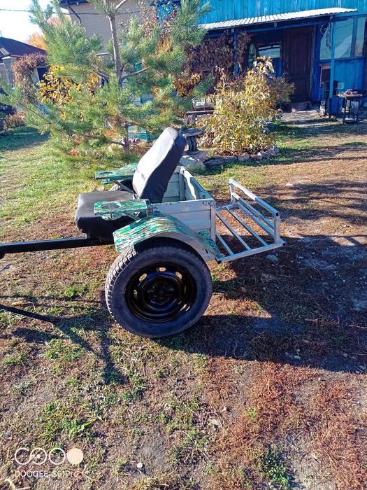 Рыбацкий прицеп для мотоблока