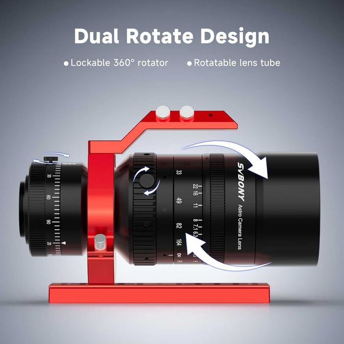 Астрограф SVBONY SV555 54mm Petzval APO (F4.5) - Full Frame