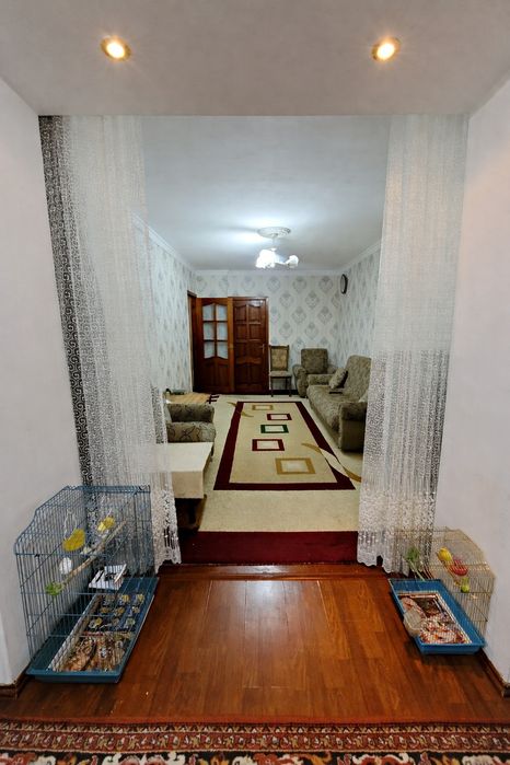 Продаётся 2в3комн. 52m2, 26 квартал, кафе москва, Учтепинский р