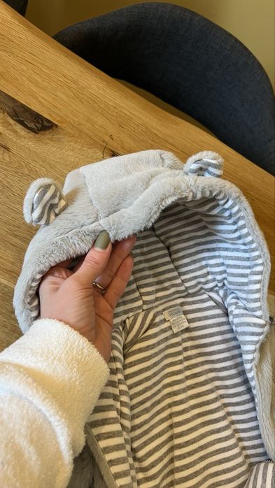 Combinezon ursulet/blana Mamas&Papas 0-3 luni