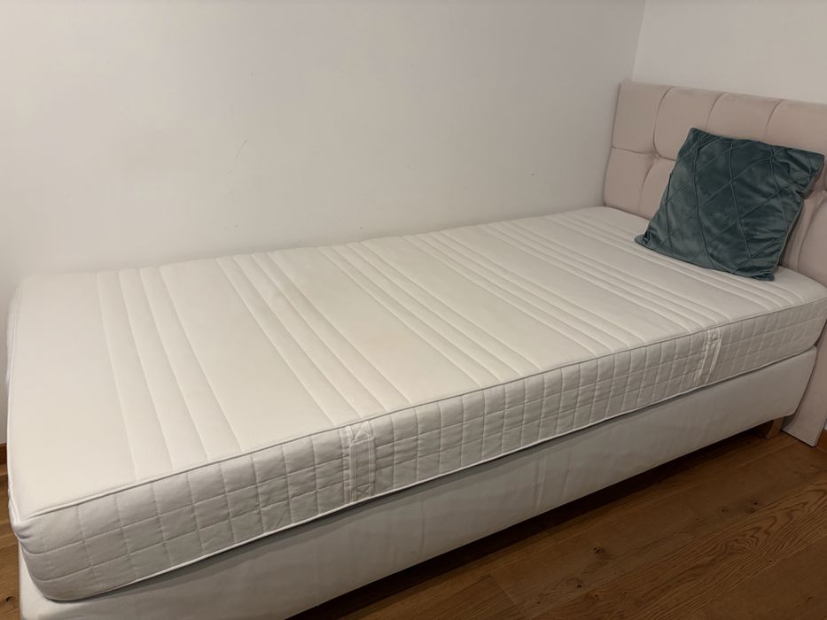 Pat Ikea Espevar+saltea ferma Matrand 90x200