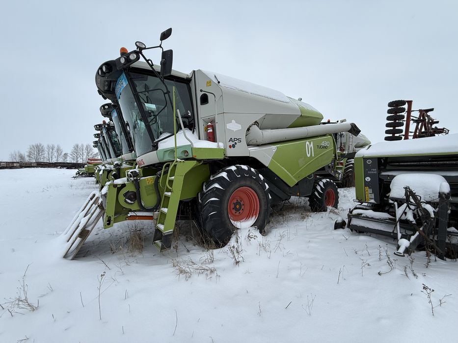 Продам 2 комбайна класс class 430 tucano