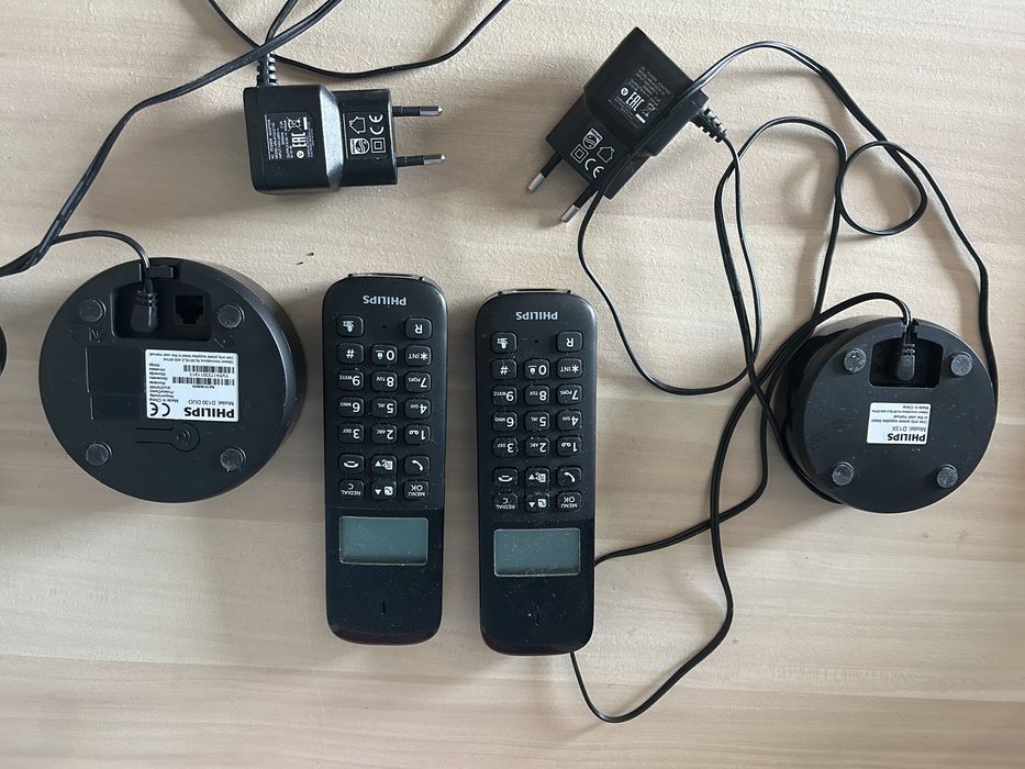 Безжичен телефон Philips Duo