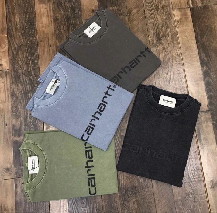 Тениски Carhartt - плътна и тежка материя. Heavyweight