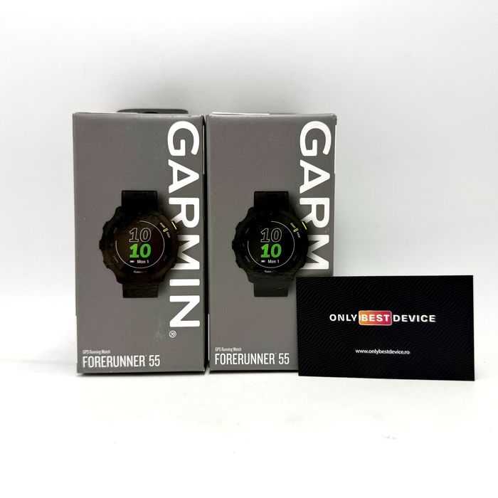 Smartwatch Garmin Forerunner 55 42mm Negru