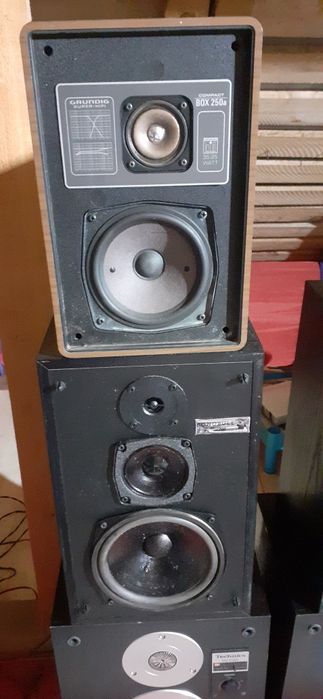 Boxe Technics  Magnat  Grundig