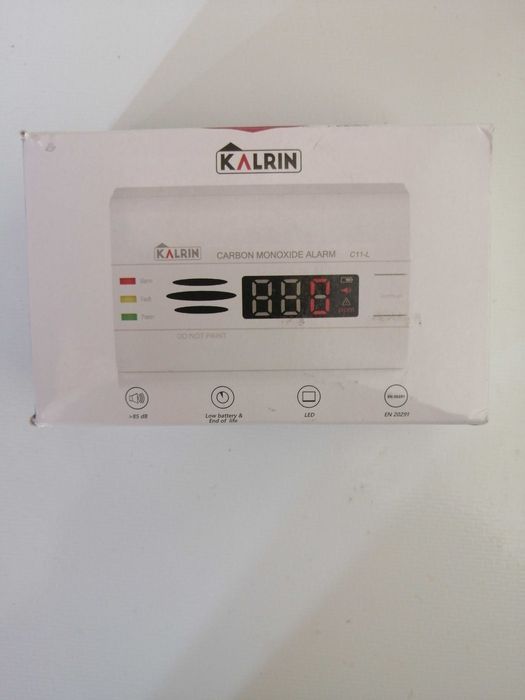 детектор за СО/въглероден окис/Kalrin и газов редуцир вентил Rowi