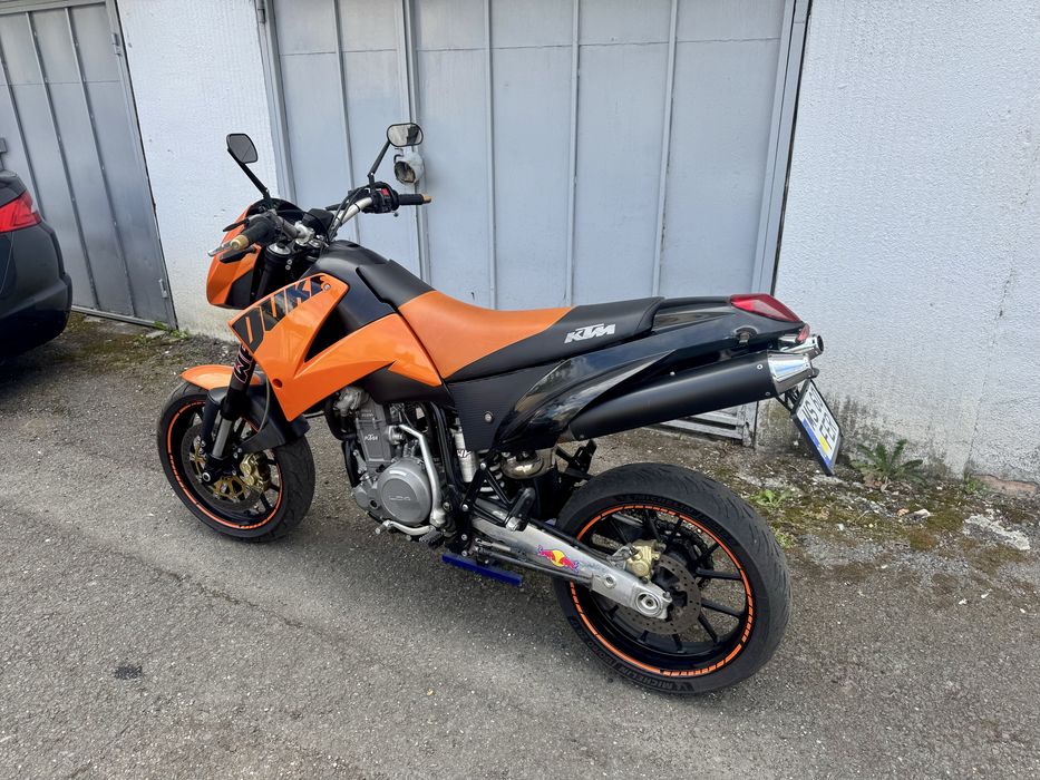 Ktm Duke 2 LC4 640cc 48CP A2 înmatriculat.