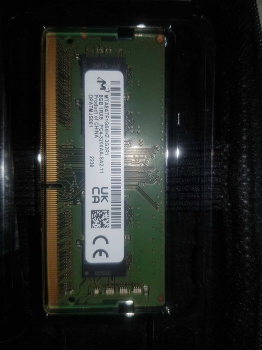 ОЗУ Micron 8gb 3200 МГц SO-DIMM
