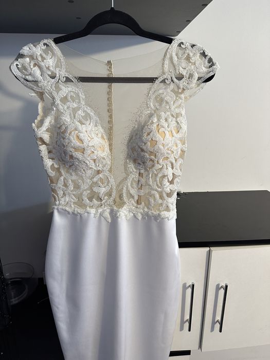 Rochie alba Valerie Mariage