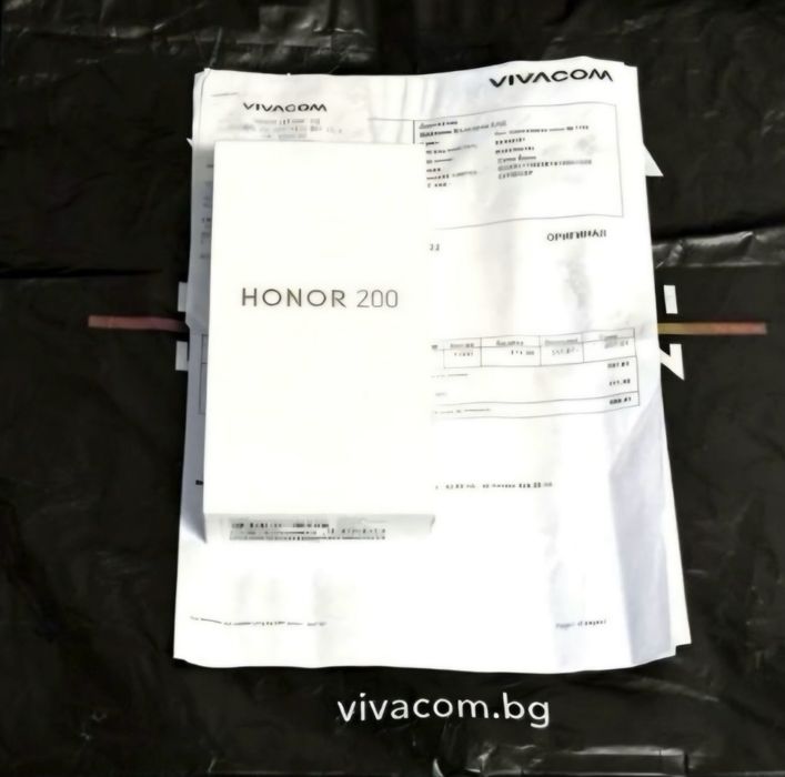 КАТО НОВ 512GB Honor 200 Vivacom Гаранция 2026 Black | Черен