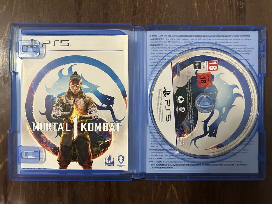 Мк1 на диске пс5