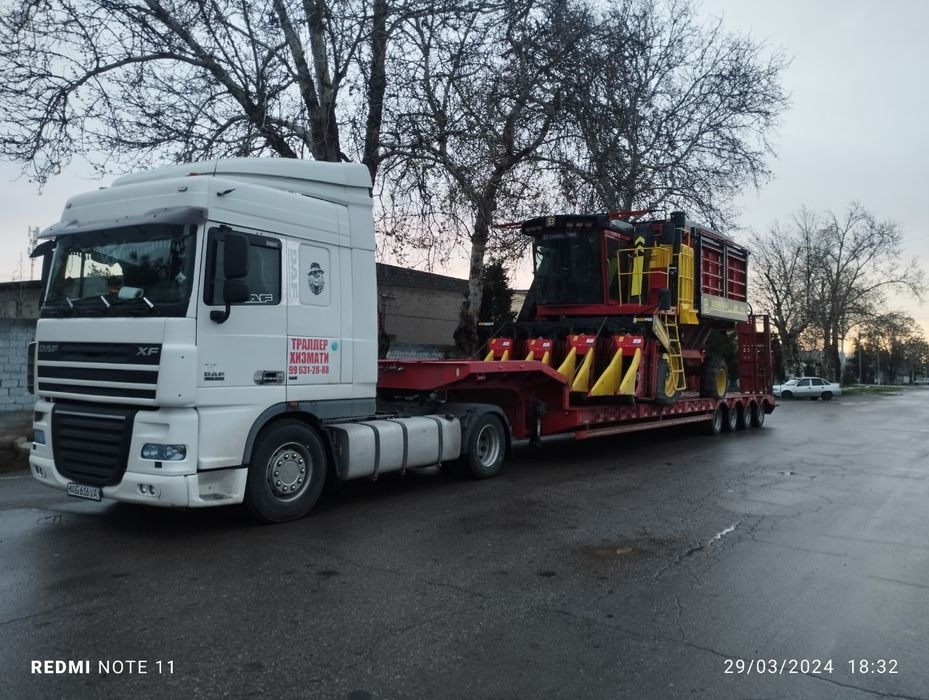 DAF traller prisepi blan sotiladi