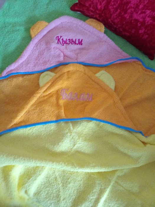 Детские полотенца уголочки