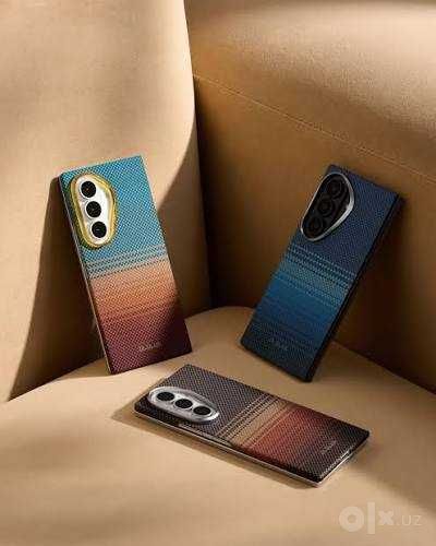 PITAKA Samsung Z Fold 8 Wide and Ultra Tactile Woven Aramid Fiber Case