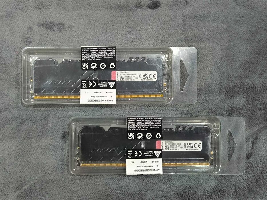 DDR-4 8 GB 3200 MHz Kingston Fury Beast RGB