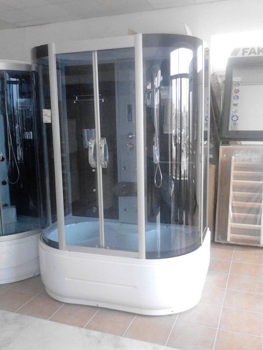 Cabina dus cu hidromasaj 120 x 85 cm model Veneto