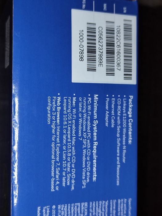 WI-FI роутер Linksys 1200 от CISCO