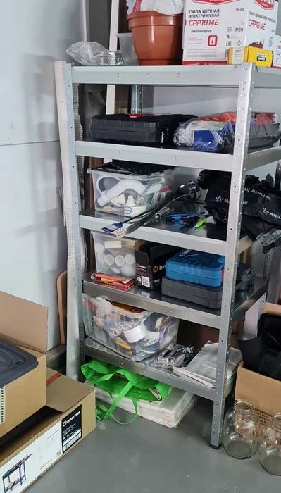 готовые стеллажи для дома, в подвал, балкон или гараж