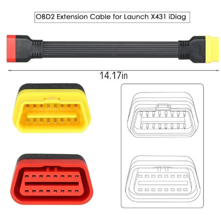 Овд2 удлинитель шнур Лануч