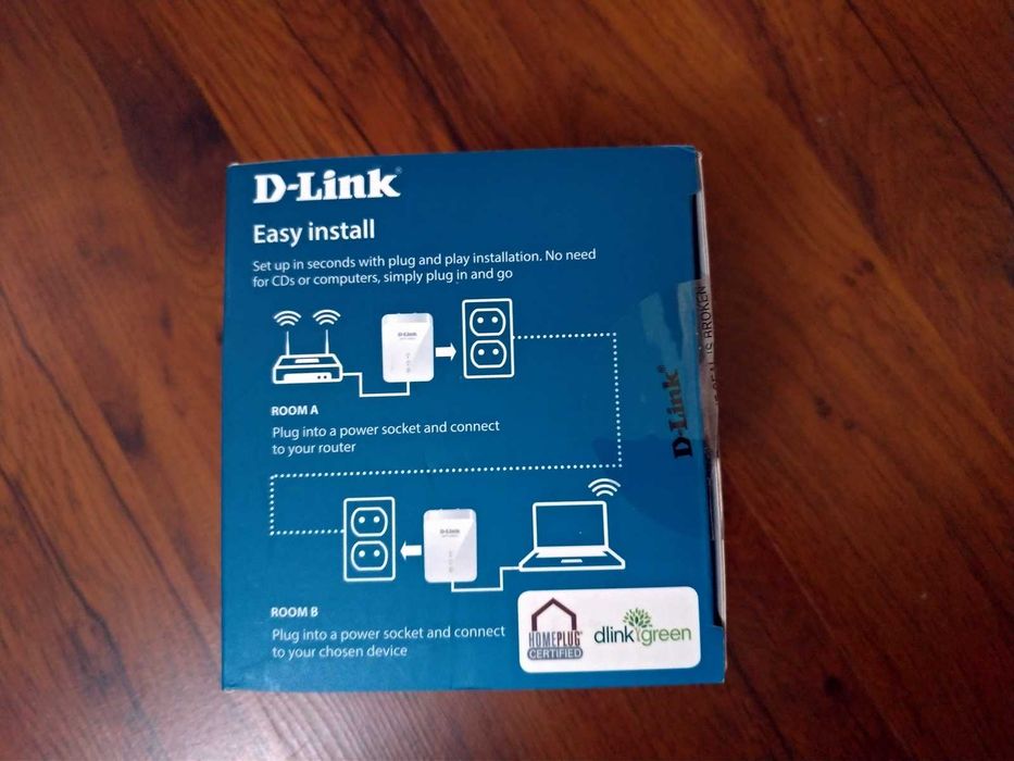 Adaptor net Powerline D-Link AV2 1000 HD Gigabit Starter DHP-601AV