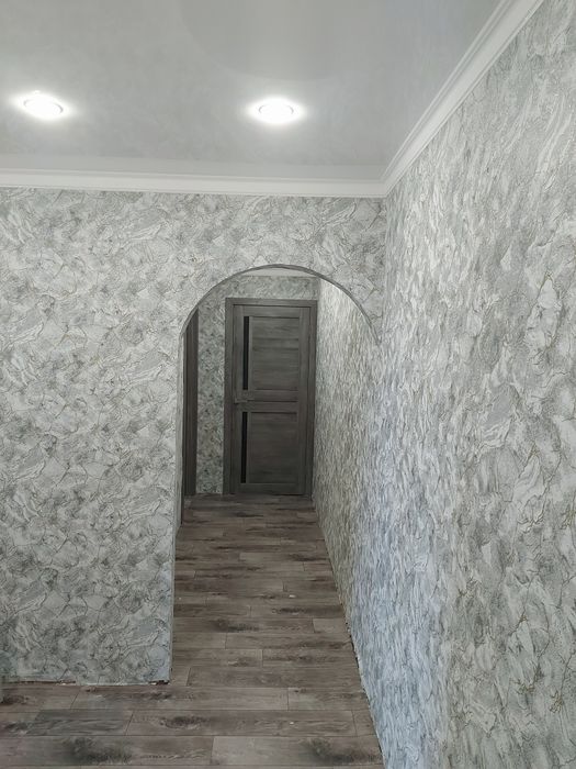 Поклейка обоев 900тг м²