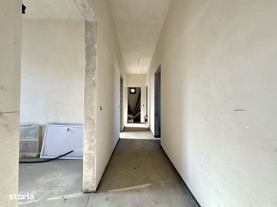 Casa individuala, 170 mp, finisata, pe un singur nivel, 300 mp curte,