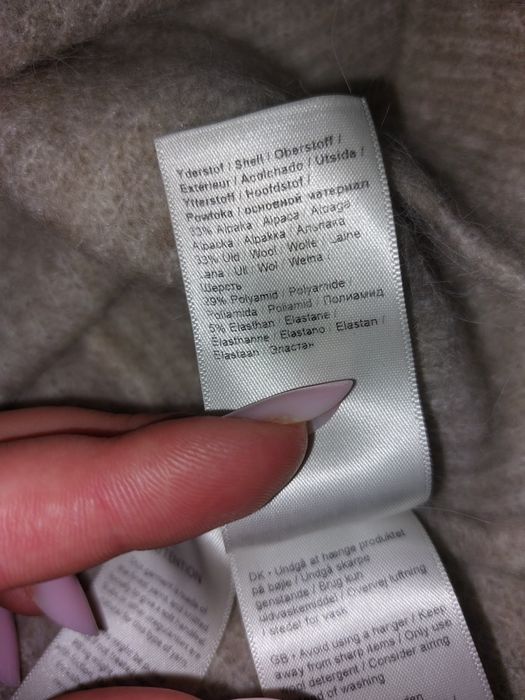 Pulover alpaca și lana