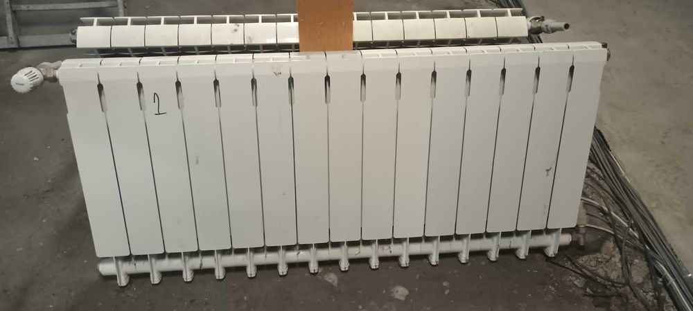 Продавам алуминиеви радиатори за парно - запазени