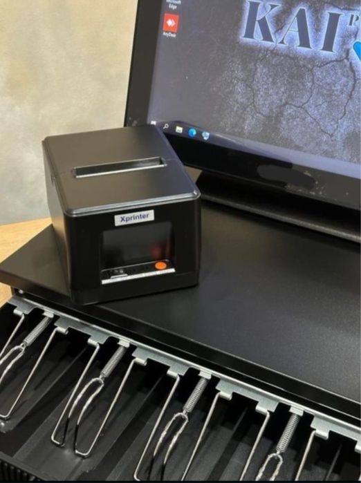 Принтер чеков для кафе, магазина, кофейни