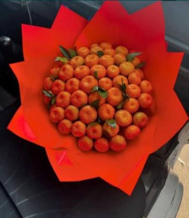 Mandarin buket mandarin buketla mevali buketla kapalekli buket kapalak