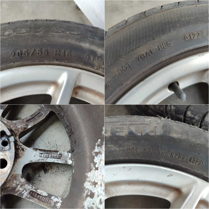 Set 4 Jante aliaj R16 5x120 205/55R16 91V BMW 1 F20 F21 7JX15H21S40 2014 / [2011-2019] / (12I)