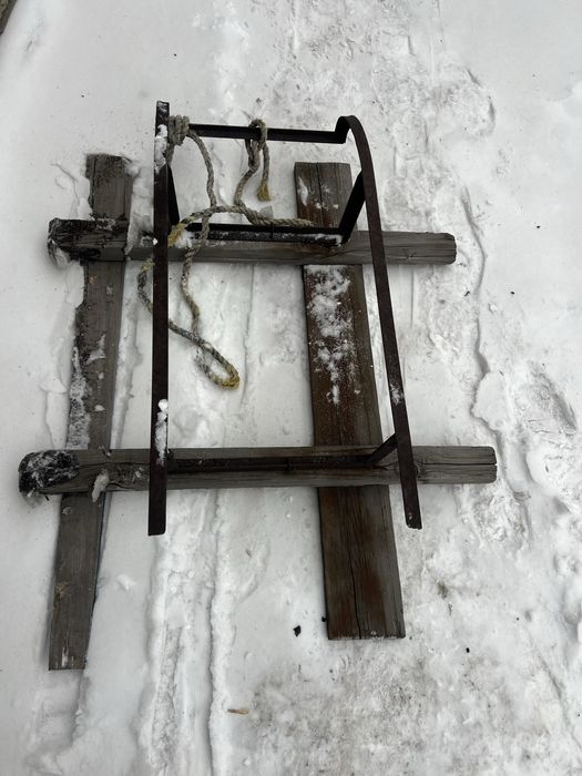 Санки металические б/у