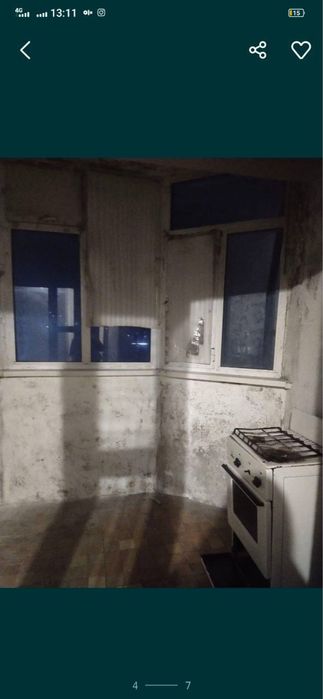 1 хоналик 2 хона килинган ижарага берилади поля олдида