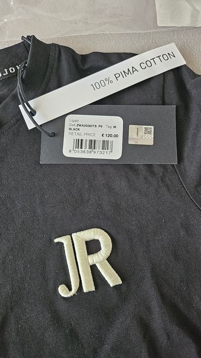 Черна, нова, оригинална тениска Ричмънд/Richmond