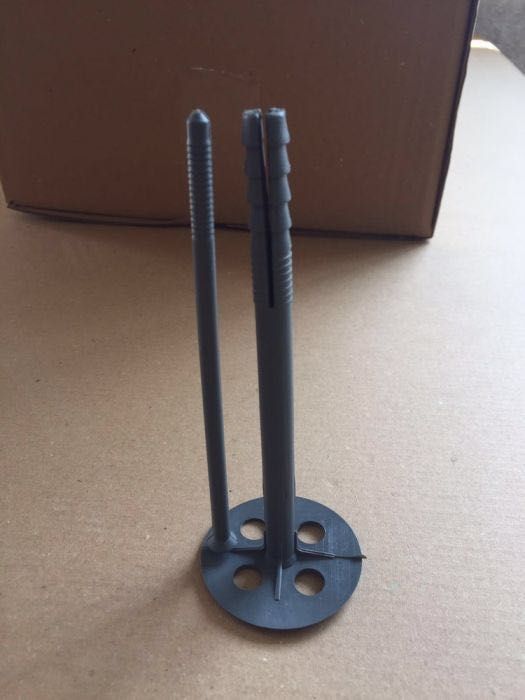 Diblu polistiren/vata bazaltica 26cm,30cm, 36cm, 400cm,CUI METALIC/PVC