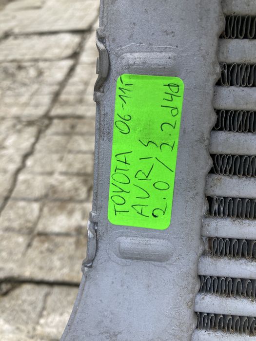 Интеркулер за Тойота Аурис/ Toyota Auris 2.0D4D/2.2D-CAT 06-11г