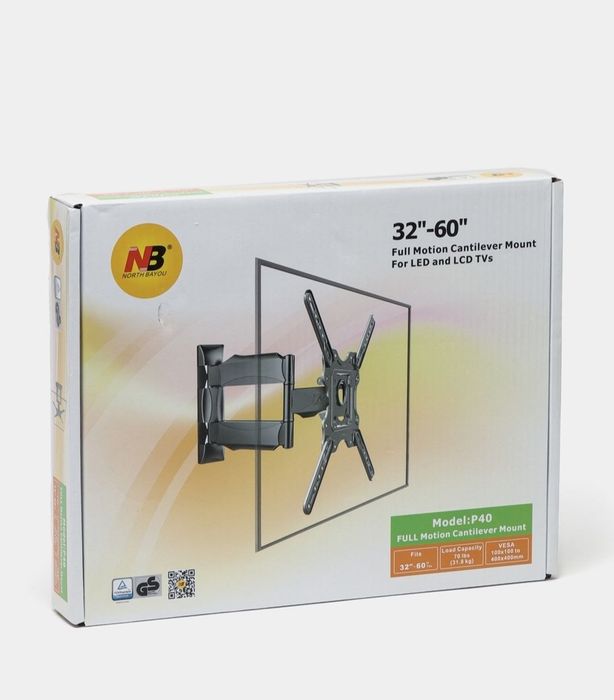 Кранштейн для монитора и телевизоров  широкий ассортимент  24/7