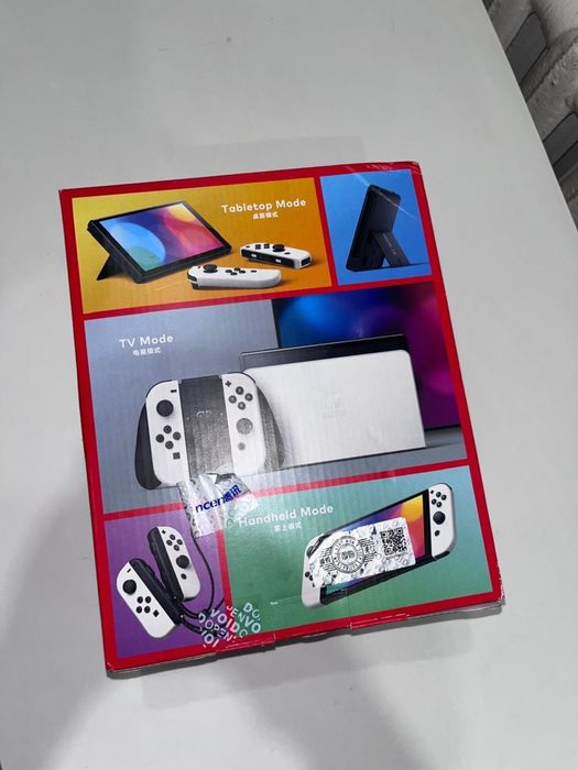 Nintendo switch oled белый