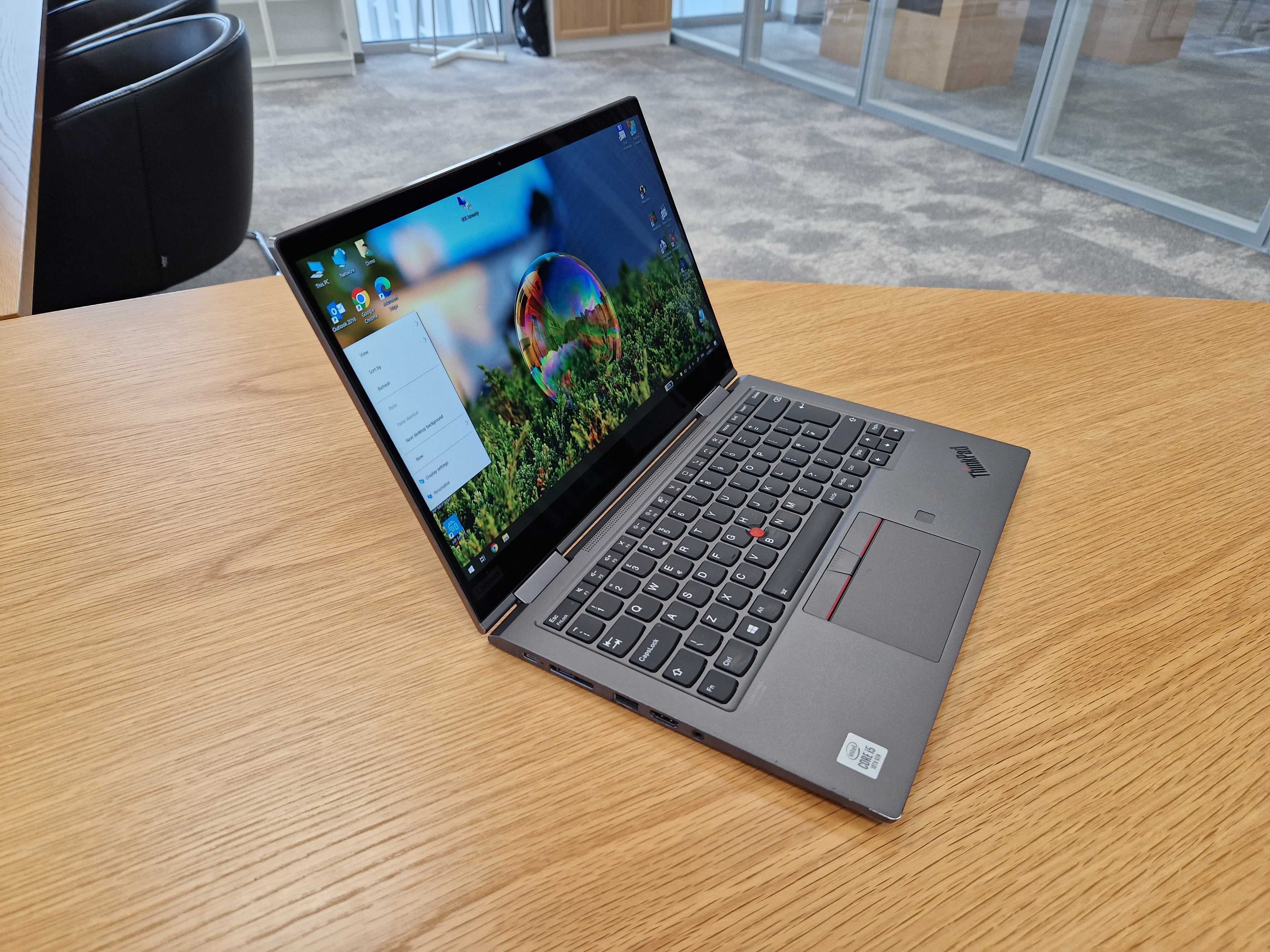 Thinkpad X1 Yoga 5th Gen, i5-10210U, 512GB SSD, 4G модем гр. София Гео ...