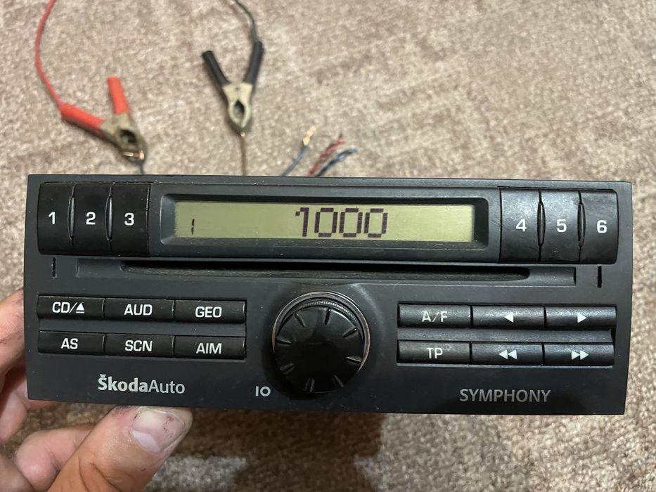 Radio cd auto multimark
