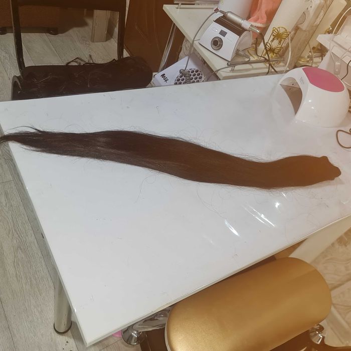 волос  хвост  готовый 70 см