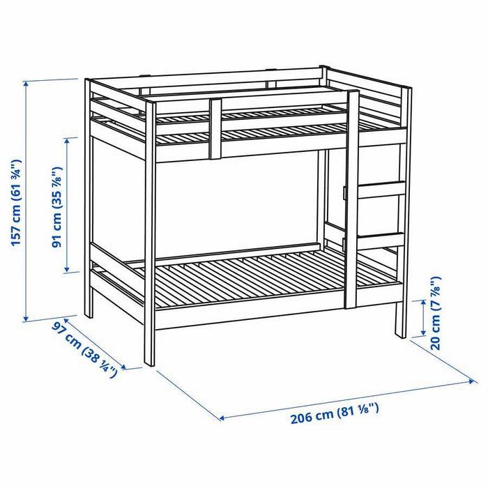 Pat supraetajat MYDAL Ikea
