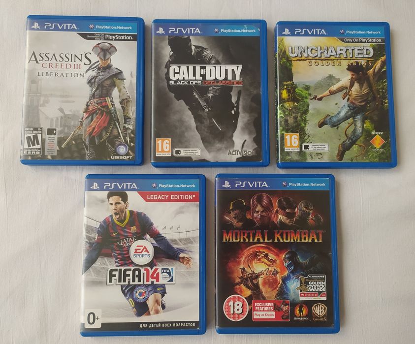 PSVITA  арсенал игри
