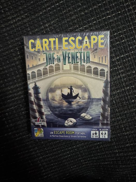 Joc carti escape jaf in Venetia