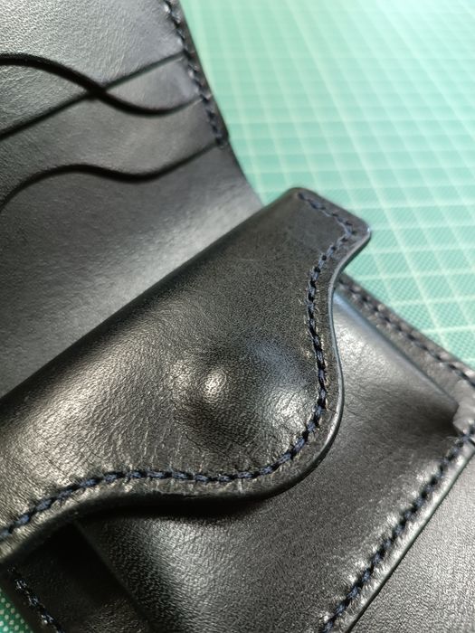 Портфейл от естествена кожа ръчна изработка