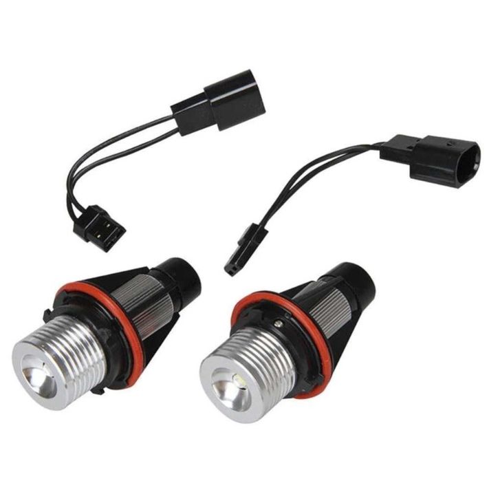 Set becuri Angel Eyes Led marker Alb BMW E60 E39 E63 E65 E83 E53