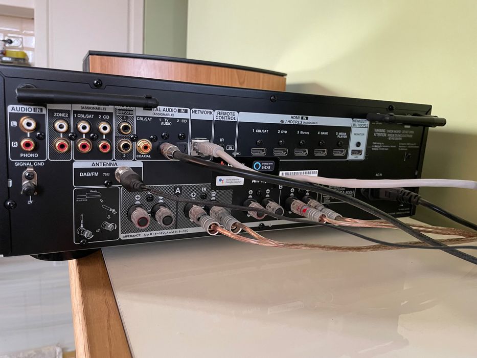 Denon dah 800 стерео ресивър усилвател